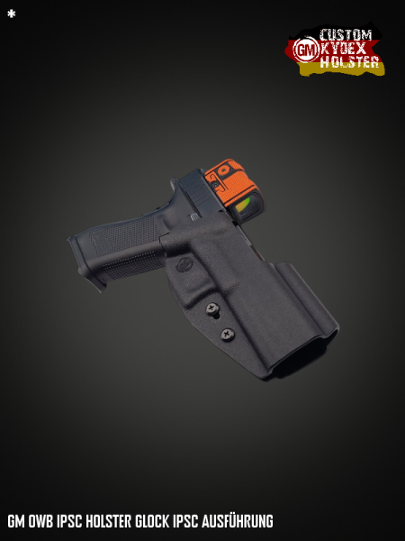 GM OWB Custom Kydex Holster Multi Mount IPSC Glock